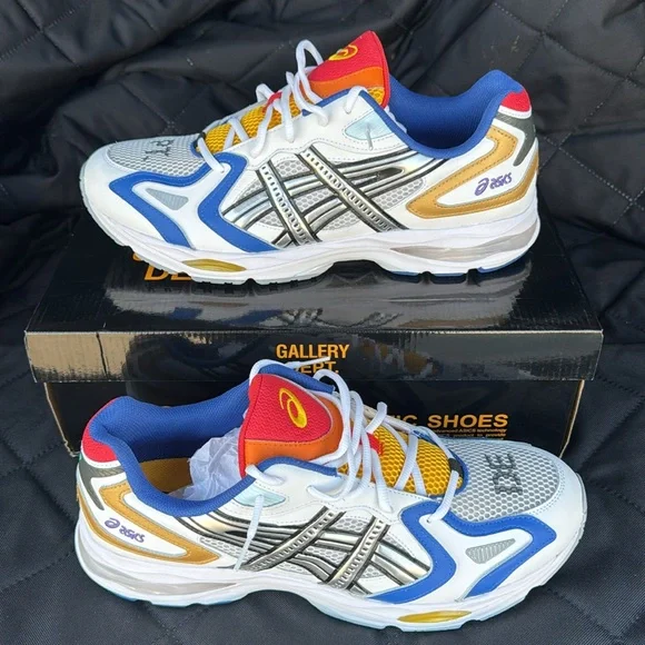 ASICS GEL-Kayano 14 x Gallery Dept White Pure Silver Sneakers